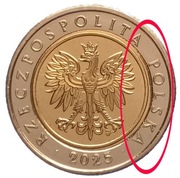 5 ZŁOTYCH 2025 MONETA DESTRUKT