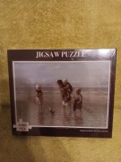 Puzzle 1000pcs ,Dzieci bawiące się w oceanie -nowe