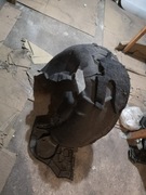 Orginalne Audi Q7 4m prawe nadkole przod 