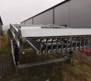 Urządzenia do obróbki ryb: defroster, odgławiarka, sortownice (3x)