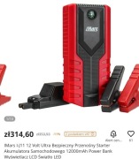 Starter do auta.Box Aku.przenośny