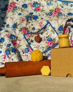 Prezent zestaw na Dzień Babci i Dziadka | miód | świeca | mydło | brelok