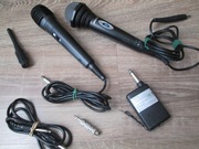 Mikrofony Przewodowe 2 sztuk + akcesoria, Tanio.
