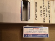 Szkiełka nakrywkowe 24 na 60 mm 500 szt AS Polonia nowe