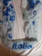 (UNIKAT)Szal Włochy-Italia.Mistrzostwa Świata.Kraj.Kobieta.Kibic.Fan 2014