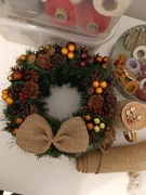 Wianek świąteczny, stroik