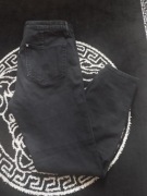 Spodnie jeansy damskie czarne 38