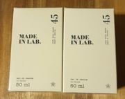 NOWE perfumy Made in Lab nr 45 folia ZESTAW 2 sztuki tanio