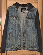 Dżinsowa kurtka młodzieżowa c&a 