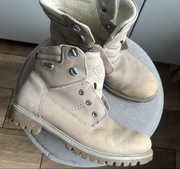 Trapery damskie , ocieplane , beżowe roz 39 Lasocki