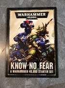 WH40 - Know no fear starter box book 