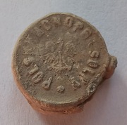 Plomba ołowiana II RP Polski Monopol Solny Żupa Solna Wieliczka