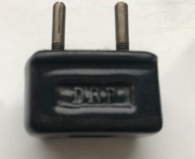 Stara  Niemiecki  wtyczka  porcelanowy  DRP  Thega