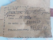 Oryginalne POSZYCIA Drzwiowe Warszawa 223/224/M20 NOWE Z BOMISU (1988)