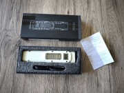 Latarka Taktyczna Wielofunkcyjna Biała Metalowa 