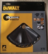 Tarcza do cięcia drewna 250x30mm 30z ATB Extreme Workshop DT4321 DeWALT