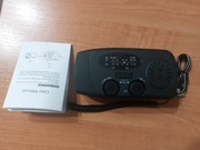 Radio przenośne solarne z korbką "awaryjne" latarka LED Powerbankiem 3w1