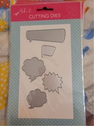 Wykrojnik Chmurki Scrapbooking