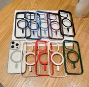 Case Iphone 7/8/X/11/12/13/14/15 Etui MagSafe KOLORY WYBÓR Antypoślizgowy