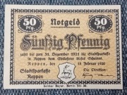 (QWE) Rzepin 50 Pf Kat.R27.2  ZW- Helle Kreuze