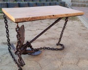 Stol kotwica drewno Mango