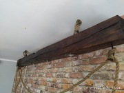 Belka oświetleniowa.Żyrandol rustykalny(retro)