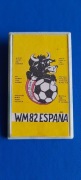 przypinka MISTRZOSTWA ŚWIATA piłka nożna ESPANA 82