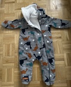 Ciepły kombinezon polarowy rozmiar 74.