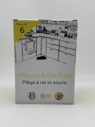 KALIGEN Pułapka na myszy i szczury 6 szt. ZESTAW