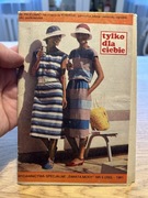 TYLKO DLA CIEBIE - WYDANIE SPECJALNE ŚWIATA MODY - NUMER 5 1981