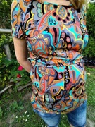 Basic bluzka do karmienia rekaw krótki S