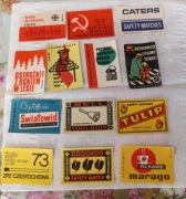 Etykiety na pudełka od zapałek