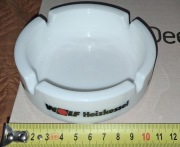 Ceramiczna popielniczka marki Wolf Heizkessel, PRL