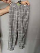 Spodnie w kratkę sinsay nowe xxs