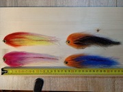 Muchy szczupakowe , streamery zestaw