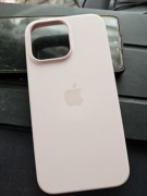 Etui Case pokrowiec Apple iphone 14 Pro Max silicone magsafe pudrowy róż