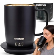 WARMENER Kubek Podgrzewany SMART Podgrzewacz do Kawy Herbaty Biura USB