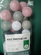 Kule LED, cotton balls