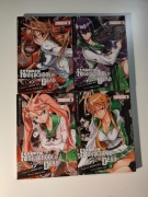 High School of the dead (1-4) - manga, zestaw tomów, po polsku 