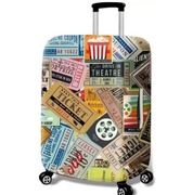 Nowy pokrowiec podróżny ochronny na walizkę roz L zamek błyskawiczny 