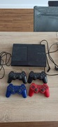 Sony Play Station 3 super slim 500Gb + 4 pady + 35 gier