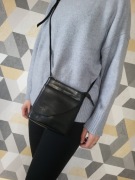 Mała torebka listonoszka skóra naturalna Puccini