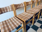 6 krzeseł vintage / PRL / bukowe / komplet