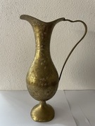 Dzban mosiądz 0,41 kg Mosiężny wazon stary mosiądze amfora nie miedź