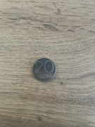 Moneta kolekcjonerska 20 zl rok 1990