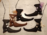 Dekoracyjna zawieszką Halloween -but Wiedźmy