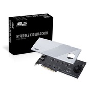 ASUS HYPER M.2 GEN 4 + 2X SSD SAMUSNG 990 PRO 4TB RAID-0 Razem 8TB GW