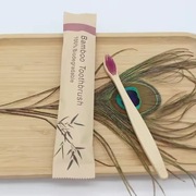 Ekologiczna szczoteczka do zębów z bambusa – miękkie włosie