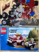 LEGO City 4437 policja rabuś auto kpl instrukcja