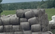 Base słomy I Bale sianokiszonki